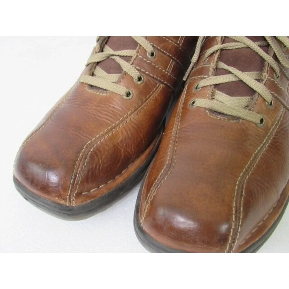 Eastland 1507‎ Shoes Men Bicycle Toe Brown Leather US Size 9D